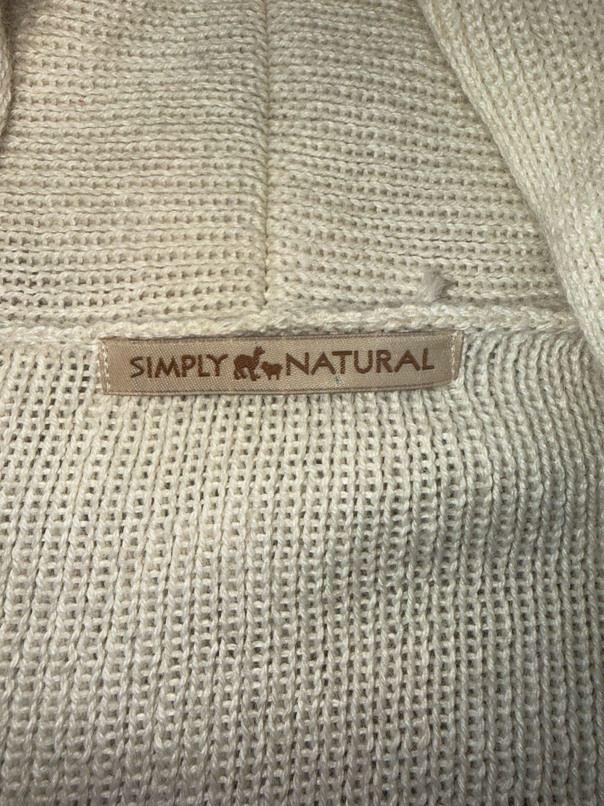 Simply Natural Jena Alpaca blend Long Cardigan- One Size-Warm-Made to Last