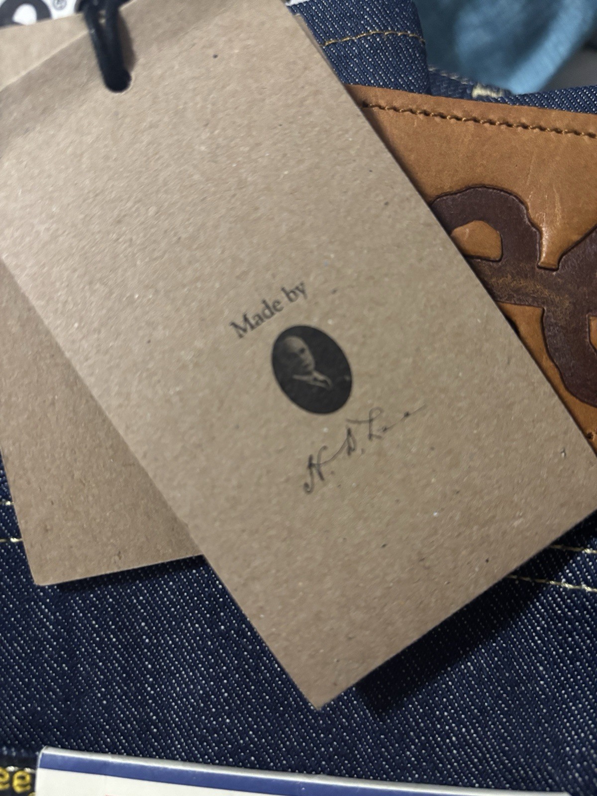 LEE Jeans 101 Japan Sanforized Selvedge Denim Made in Italy Men’s Size 36×32