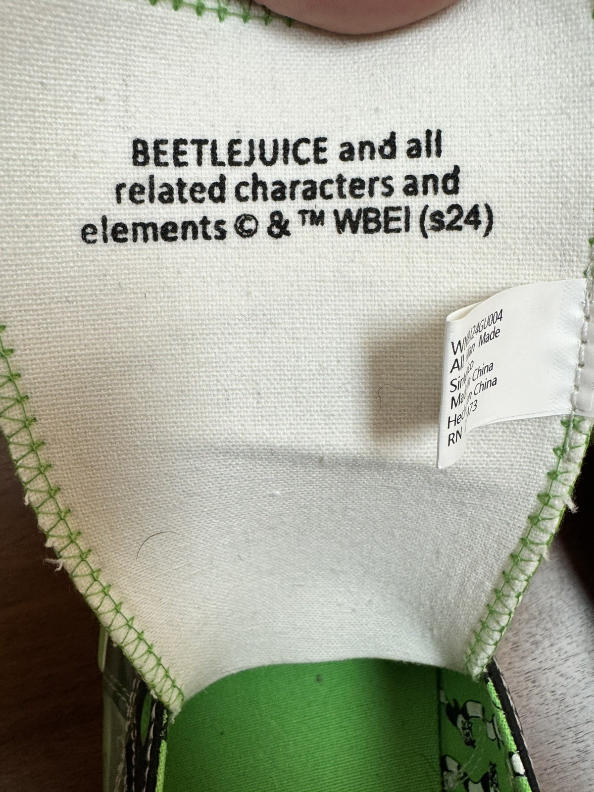 Beetlejuice Shoes Sneakers Women’s Size 9 Ground Up It’s Show Time