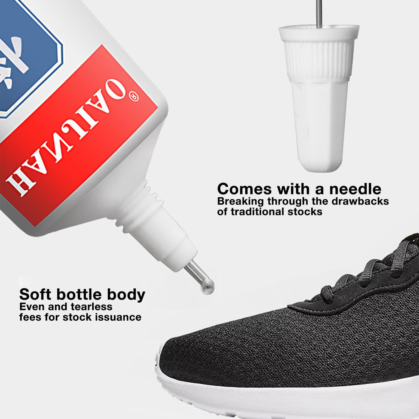 `2Pcs 60ml Shoe Glue For Sneakers Quick Dry Adhesive For Boots Resin Glue`