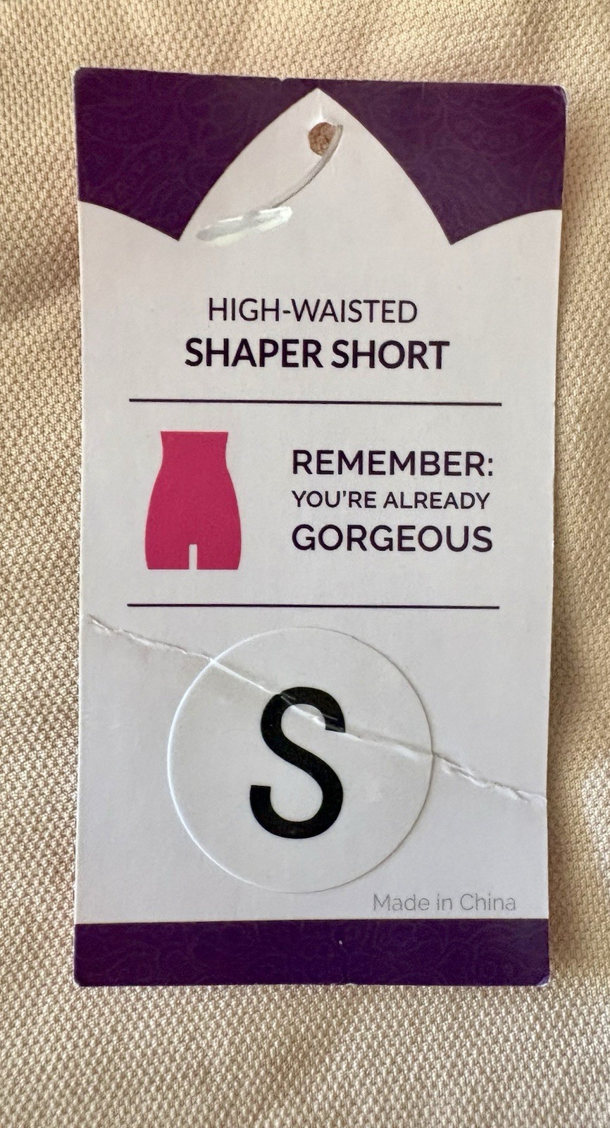 Empetua Shaper Short High-Waisted S Beige Waist Abdomen Butt Nylon/Spandex