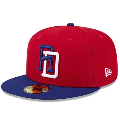 New Era Dominica Republic Fitted Hat WBC 2026 Official Baseball National Team