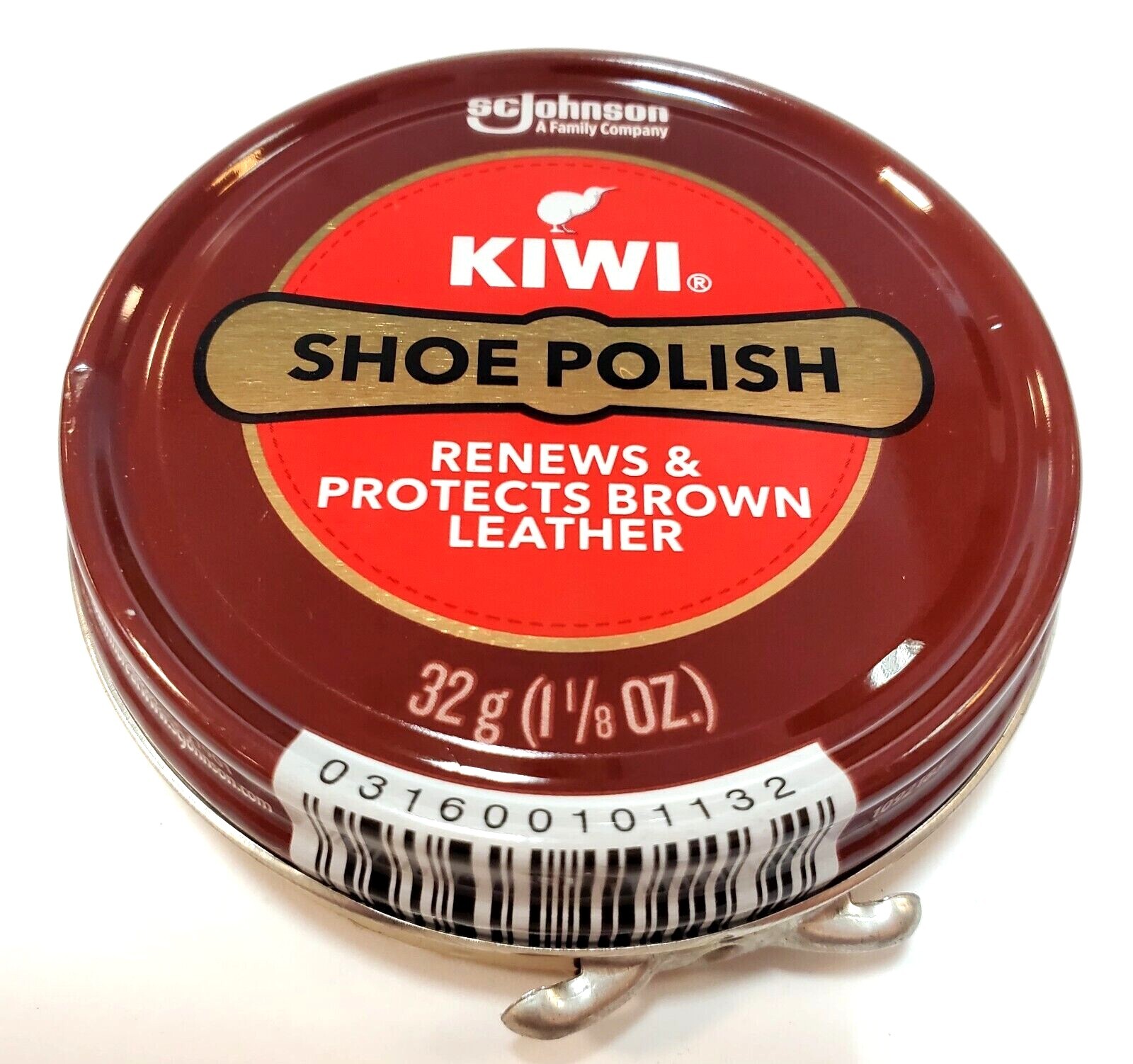 Kiwi Premium Wax Paste Leather Shoe Polish Large 2.5 oz / Small 1.125