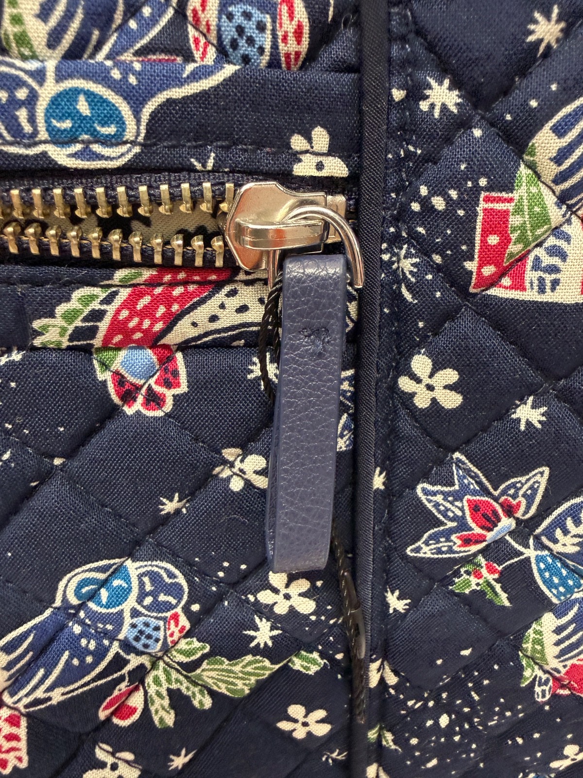 Vera Bradley Holiday Owls Navy Hipster Crossbody Purse Retired New NWT MSRP $68