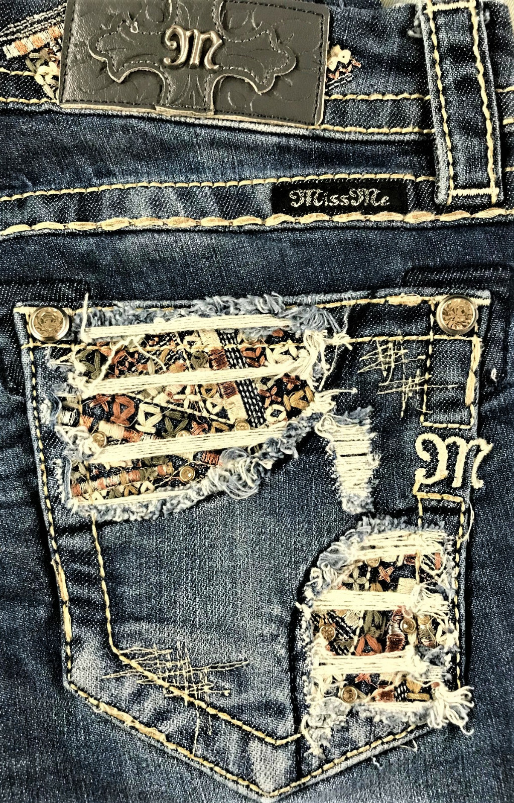 New Womens Miss Me Bootcut Signature Jean 26 27 28 29 30 31 32 33 34 36 R & L