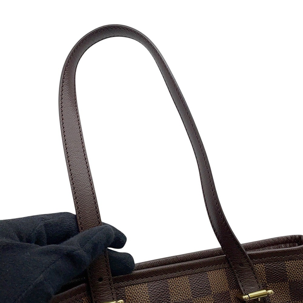 LOUIS VUITTON Marais Damier Ebene Canvas Red N42240