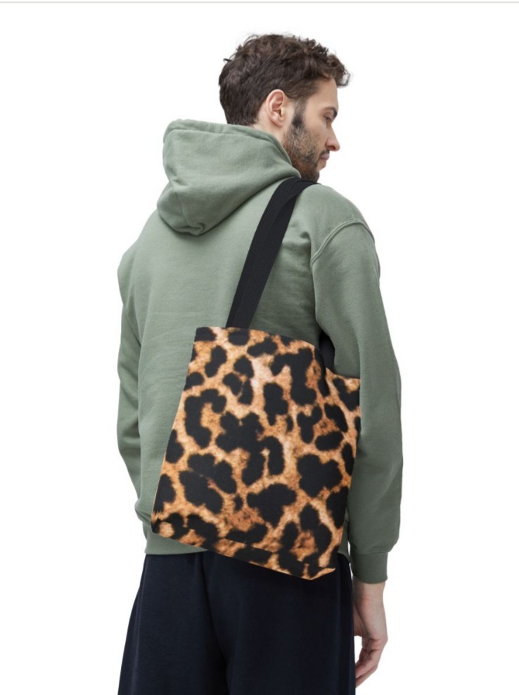 Tote Bag AOP Leopard Print