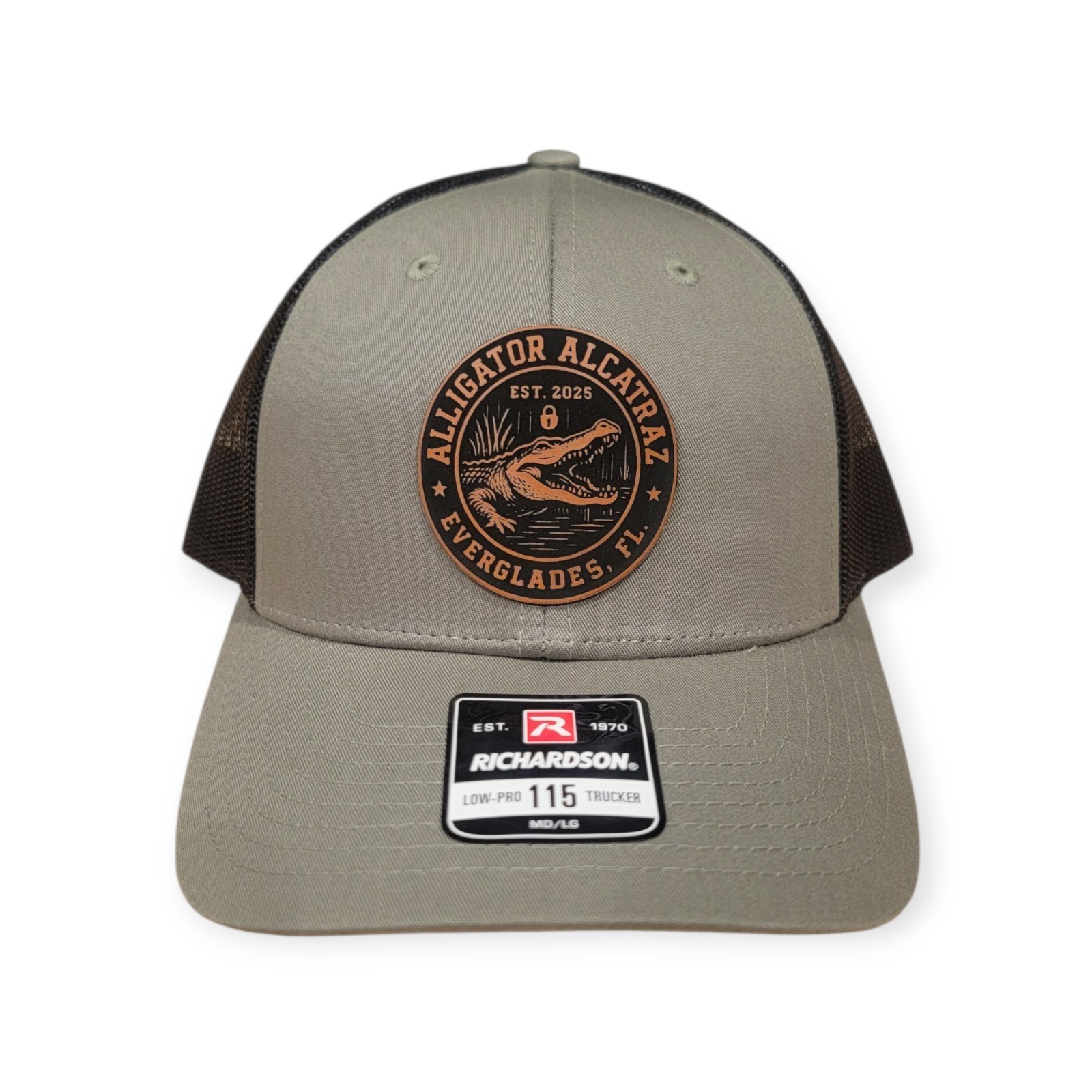 Richardson 115 Alligator Alcatraz Everglades FL, Trump Prison, Lo Pro Trucker US