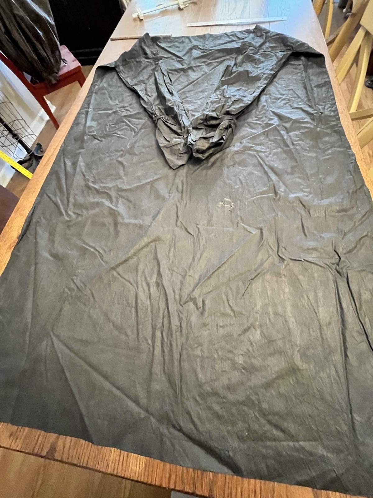 2490🌟Antique 1800s Victorian Factory-made Burial Gown Garment Shroud Plague Doc