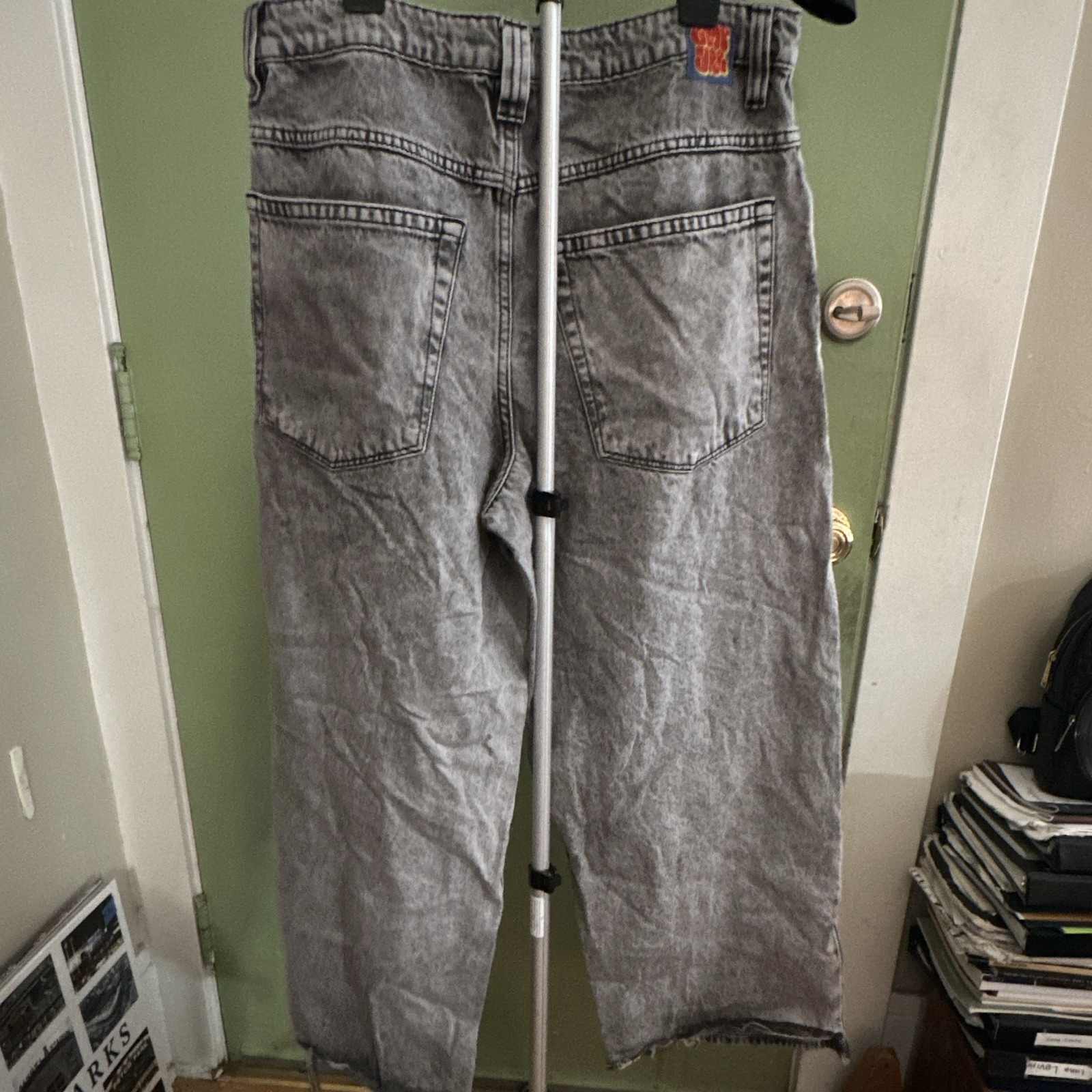 Empyre Baggy Jeans – Size 32 – Stone washed, Gray