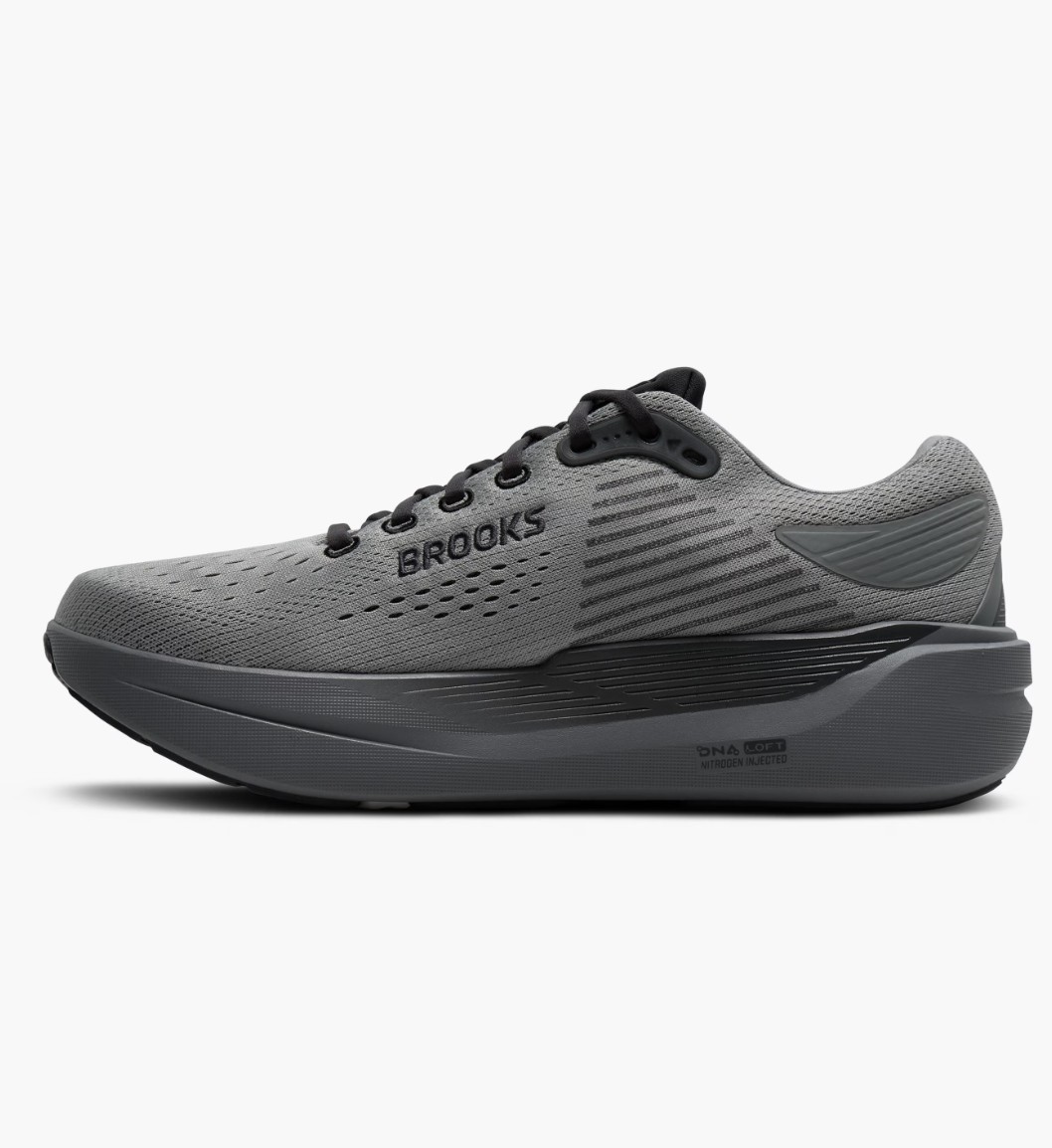 [BIG SALE] Brooks Ghost Max 3 Men’s Running Shoes Primer Grey Ebony Wide 2E