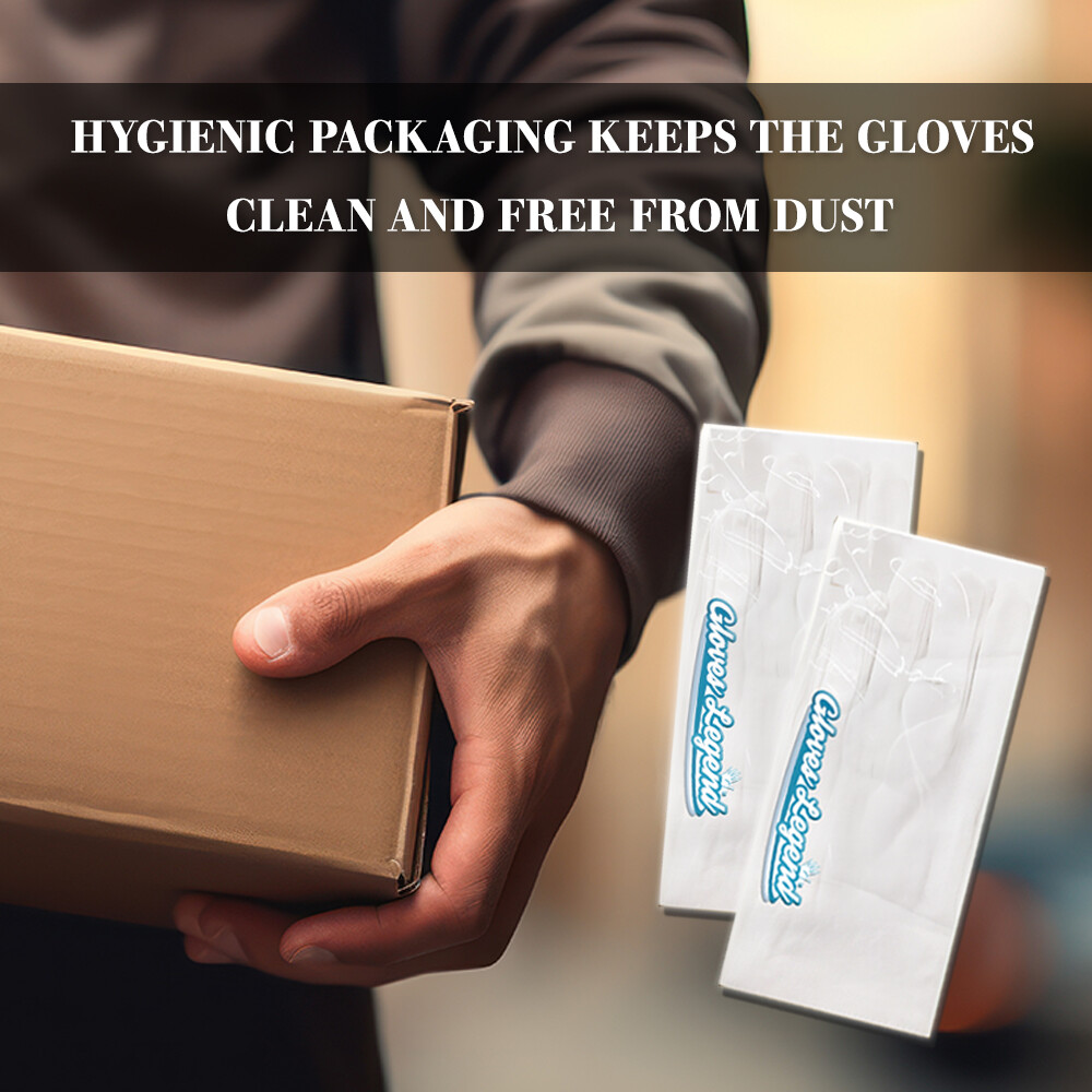 Gloves Legend- White Cotton Dry Hand Eczema Moisturizing Spa Gloves-Women Size S