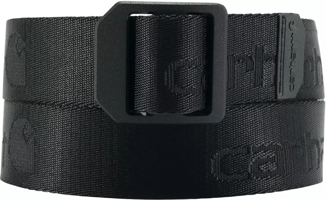 Carhartt Men’s Ladder Lock Belt, Black, Size M, (888999424706)