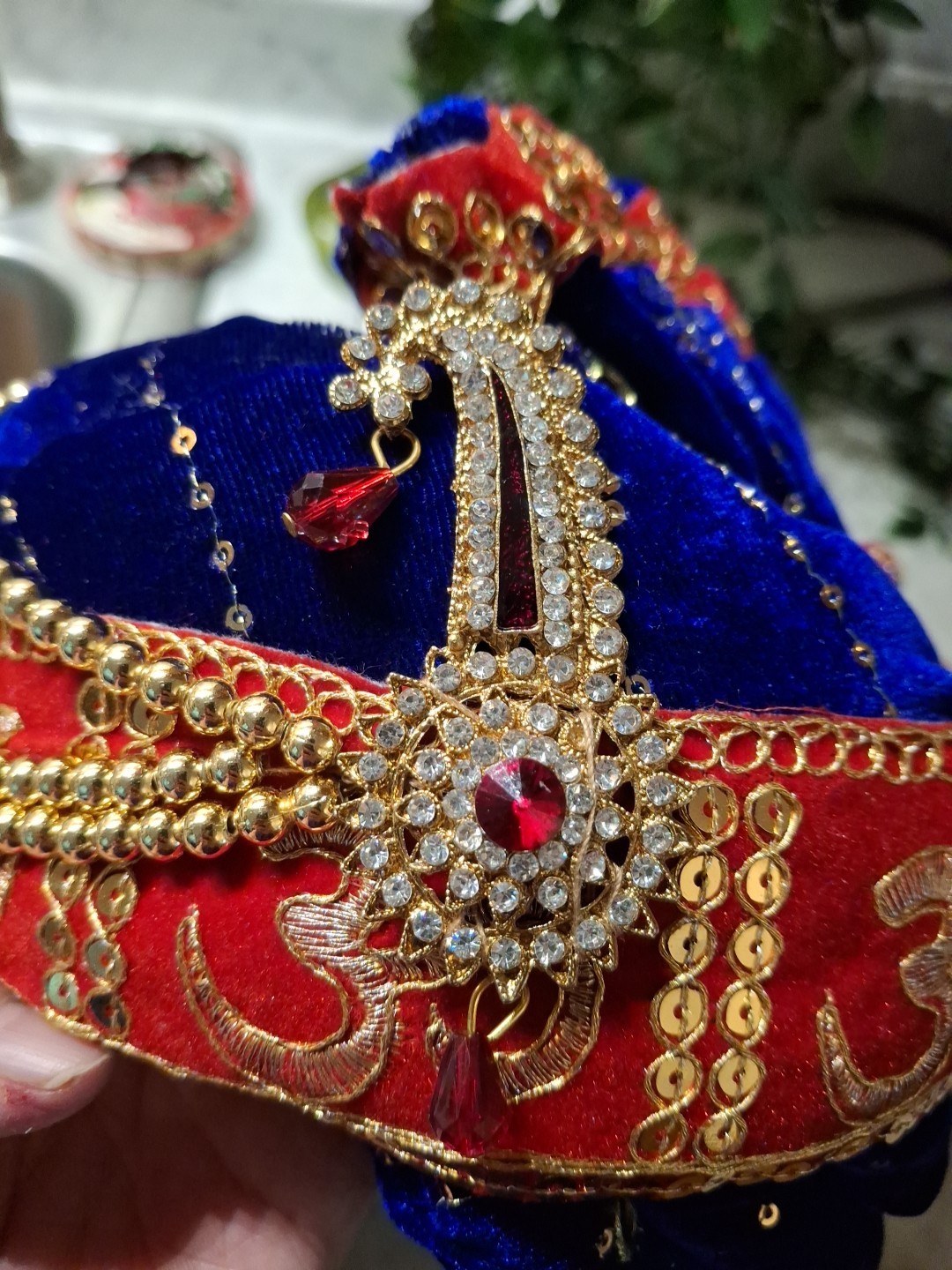 Indian Turban Dulha Safa Pagri Men Groom Wedding Maharajeh Baraati Bollywood Hat