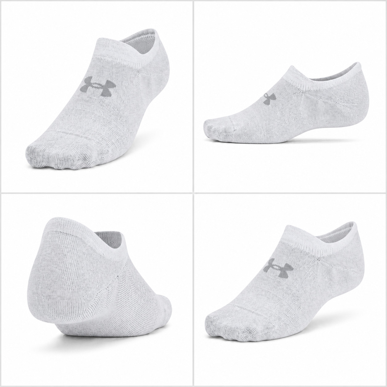 6-Pack Under Armour UA Essential Ultra – Low Socks M-LG-XL – Unisex 1386240 New