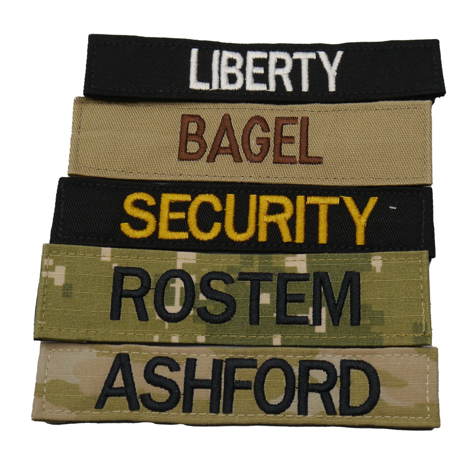 Name Tapes, Military Nametapes, Custom Name Patches, Embroidered Name Tags