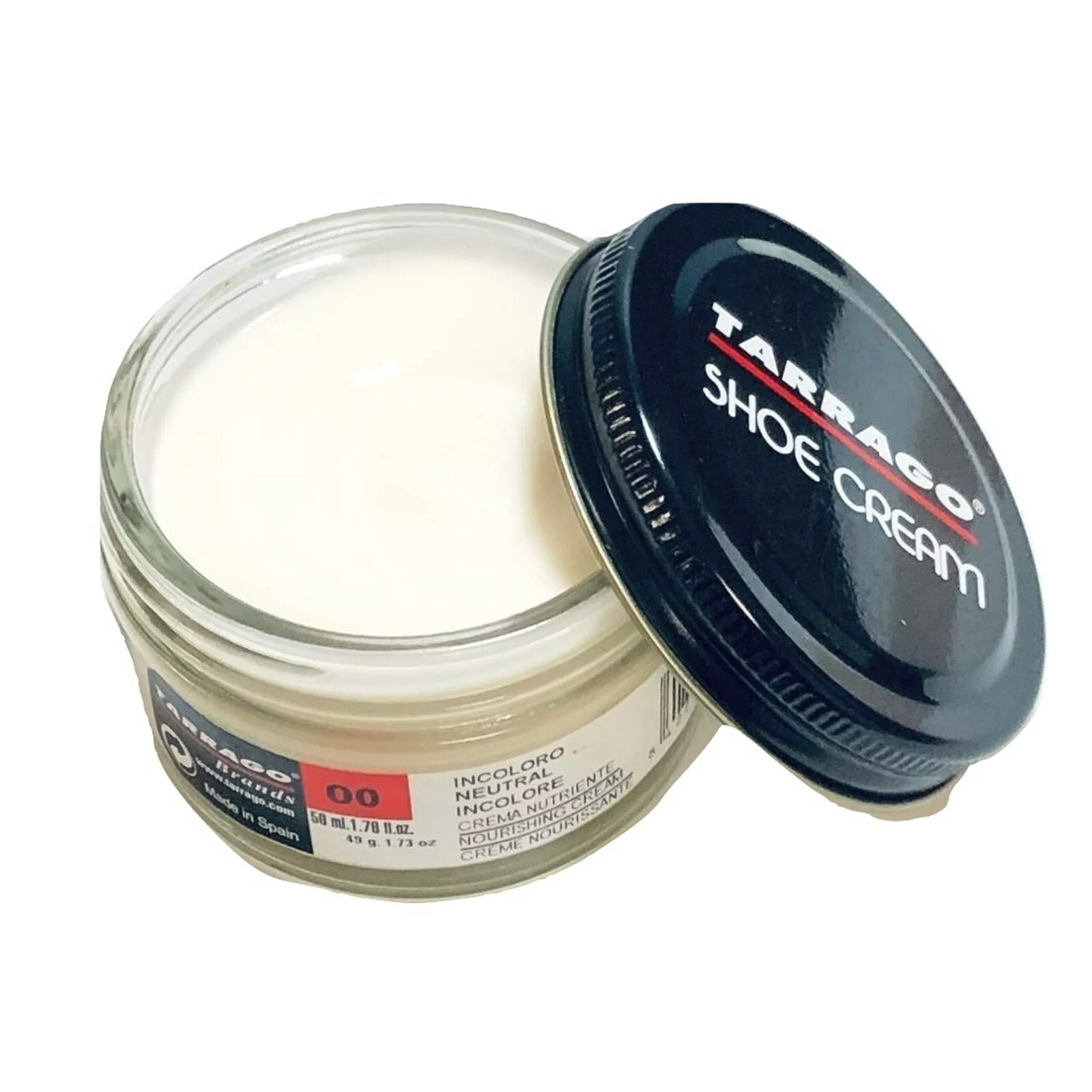 Tarrago Shoe Synthetic Leather Boot Purse jacket Cream Jar 50ml – Neutral #00