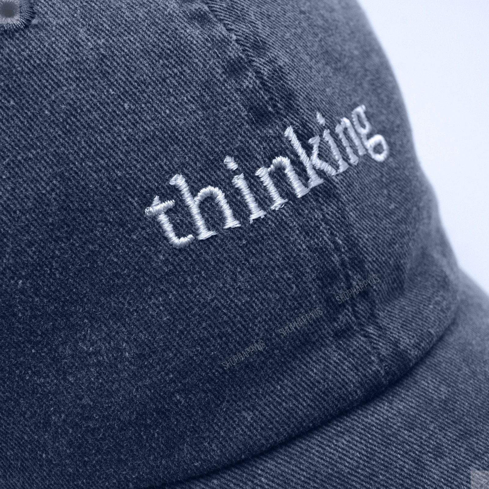 Claude Thinking Navy Blue Baseball Cap Anthropic Classic Dad Hat Adjustable OSFM