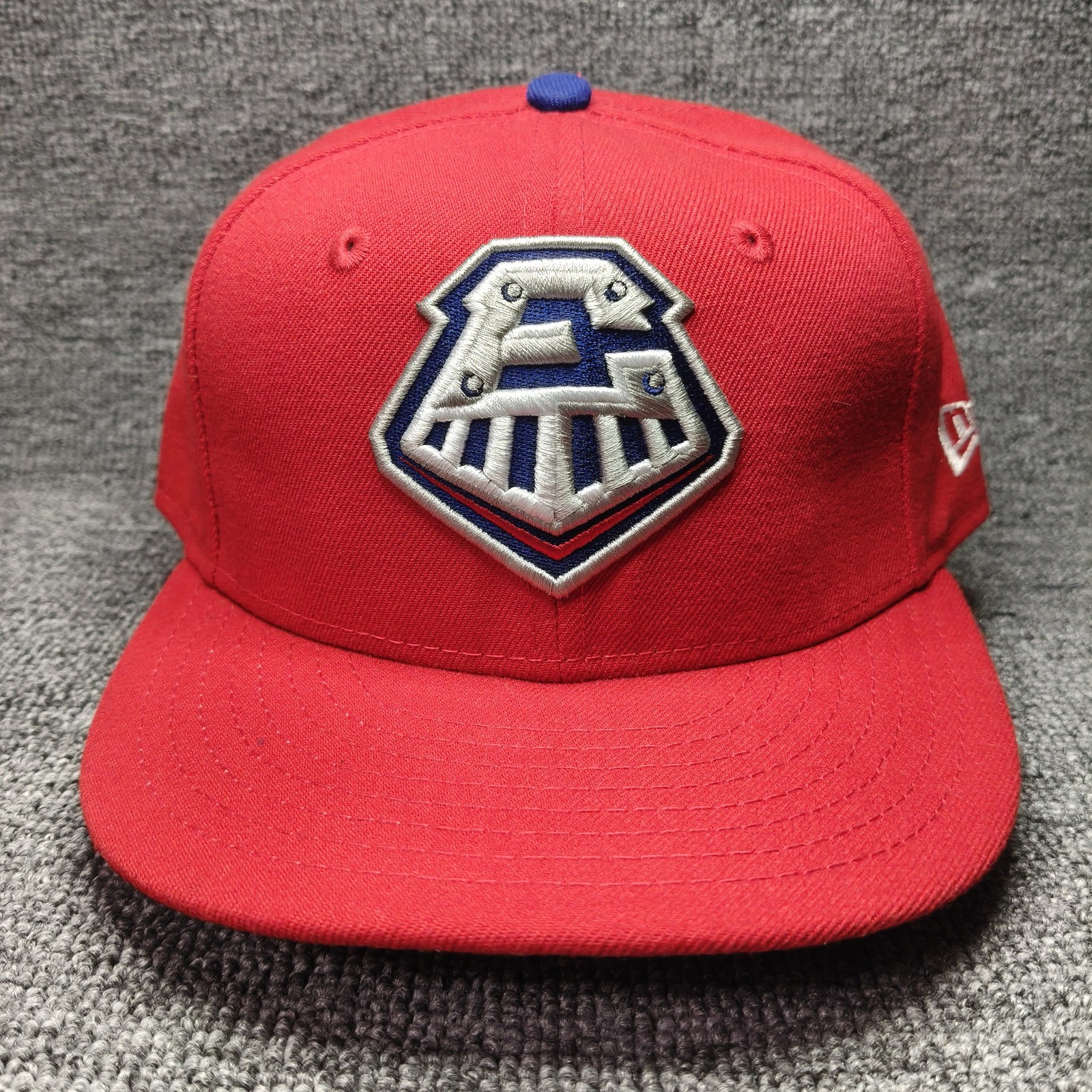 New Era Albuquerque Isotopes 59FIFTY Fitted Red 7 1 4 Hat