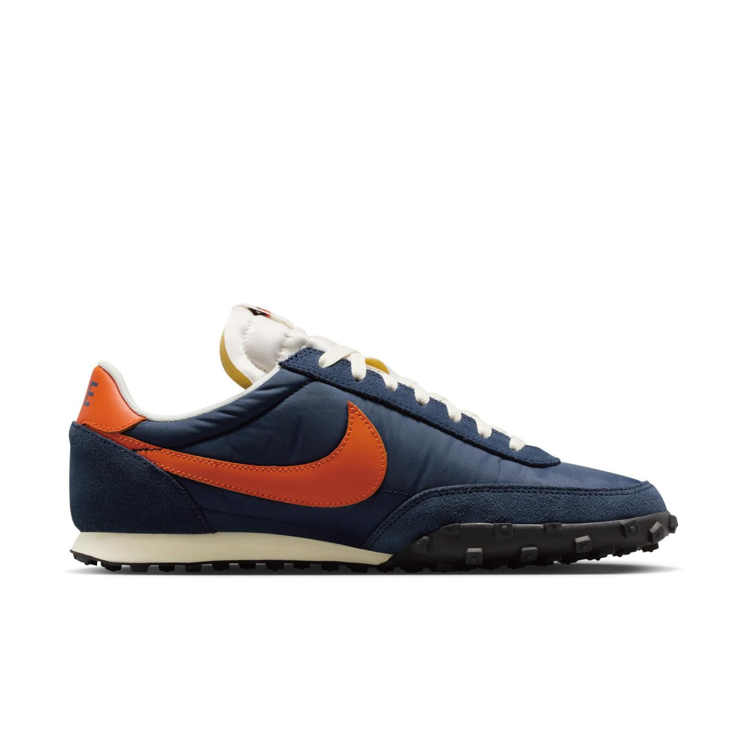 Nike Waffle Racer IM8658-400 Midnight Navy Safety Orange-Sail Men’s Size