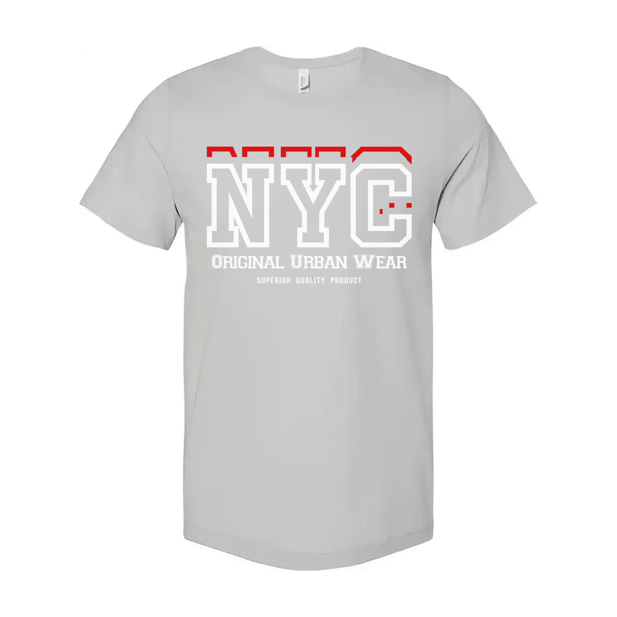 Unisex NYC Graphic Tee With Original Urban Wear Logo And Superior Quality Print