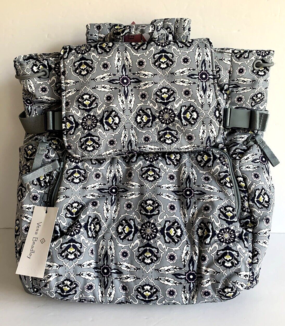 Vera Bradley NEW with Tags Plaza Tile Utility Backpack