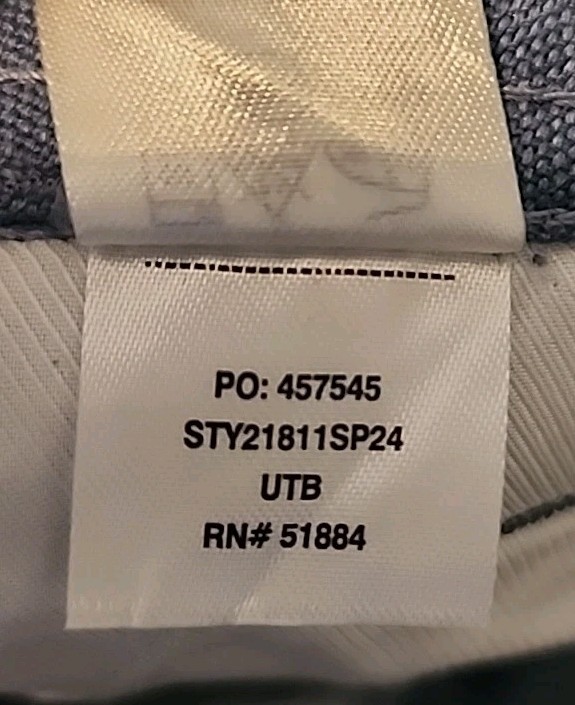 NWT Patagonia Women’s Slim All Seasons Hemp Pants in Blue; Size 12 SHORT