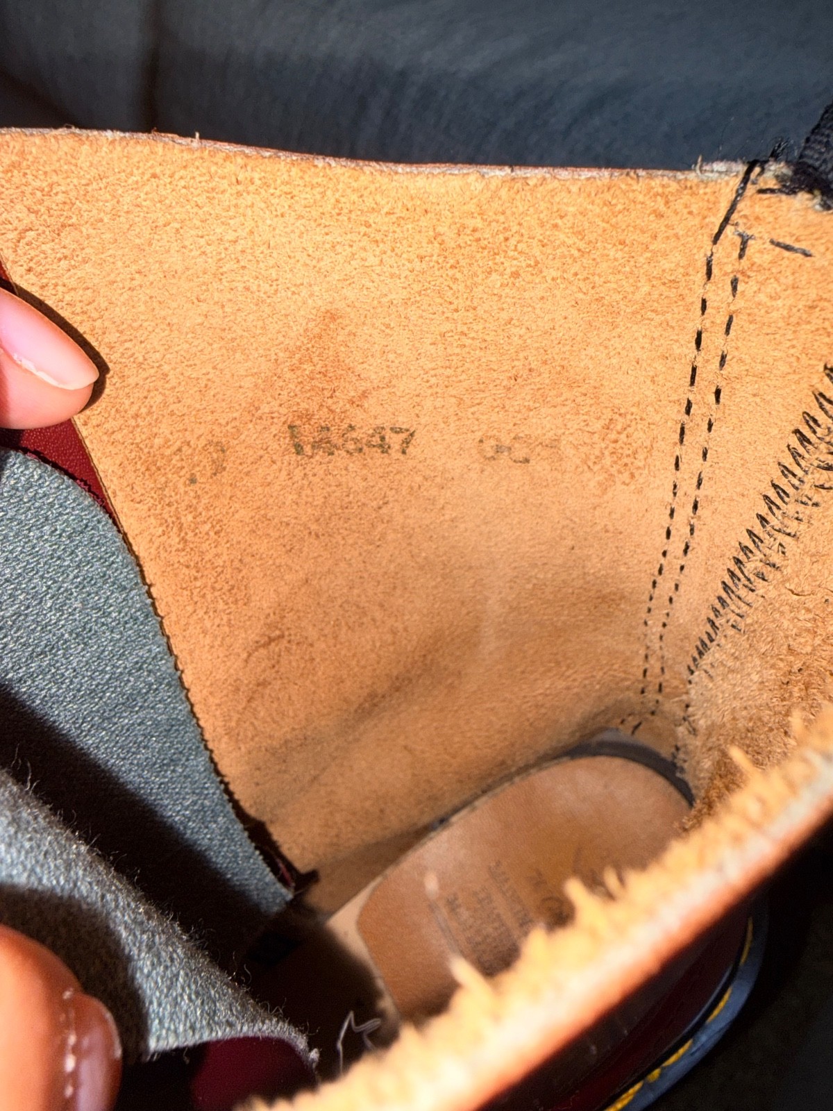 Dr. Martens Made In England Vintage 1460 Boot