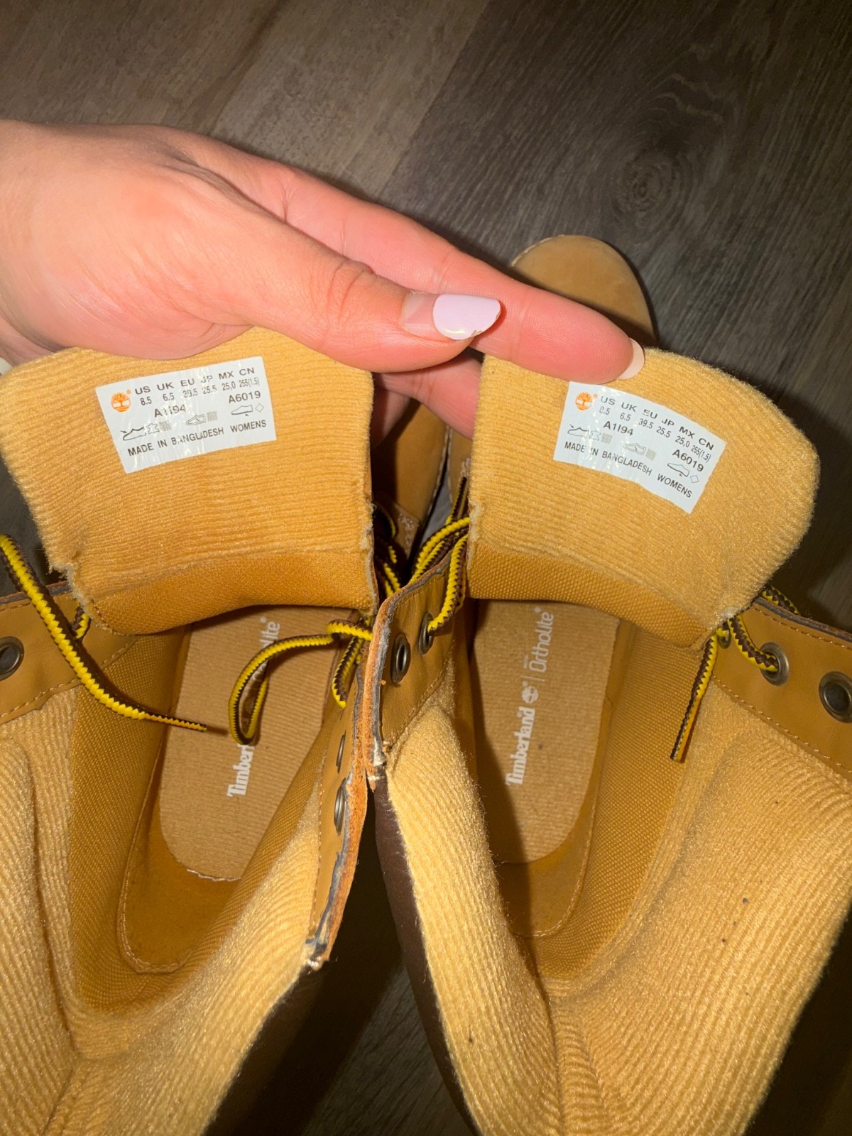 ✅ Timberland A1194 Women’s Size 8.5 Wheat Nubuck Boots New No Box
