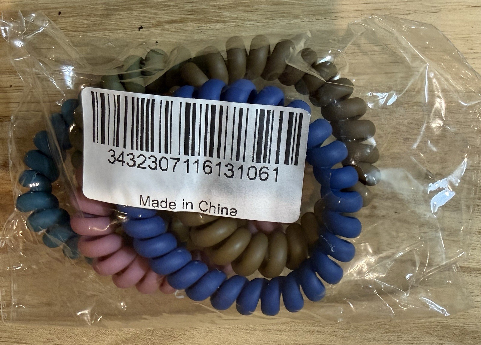 Beauty Spiral Hair Bands 5 pcs Multicolor – A0266