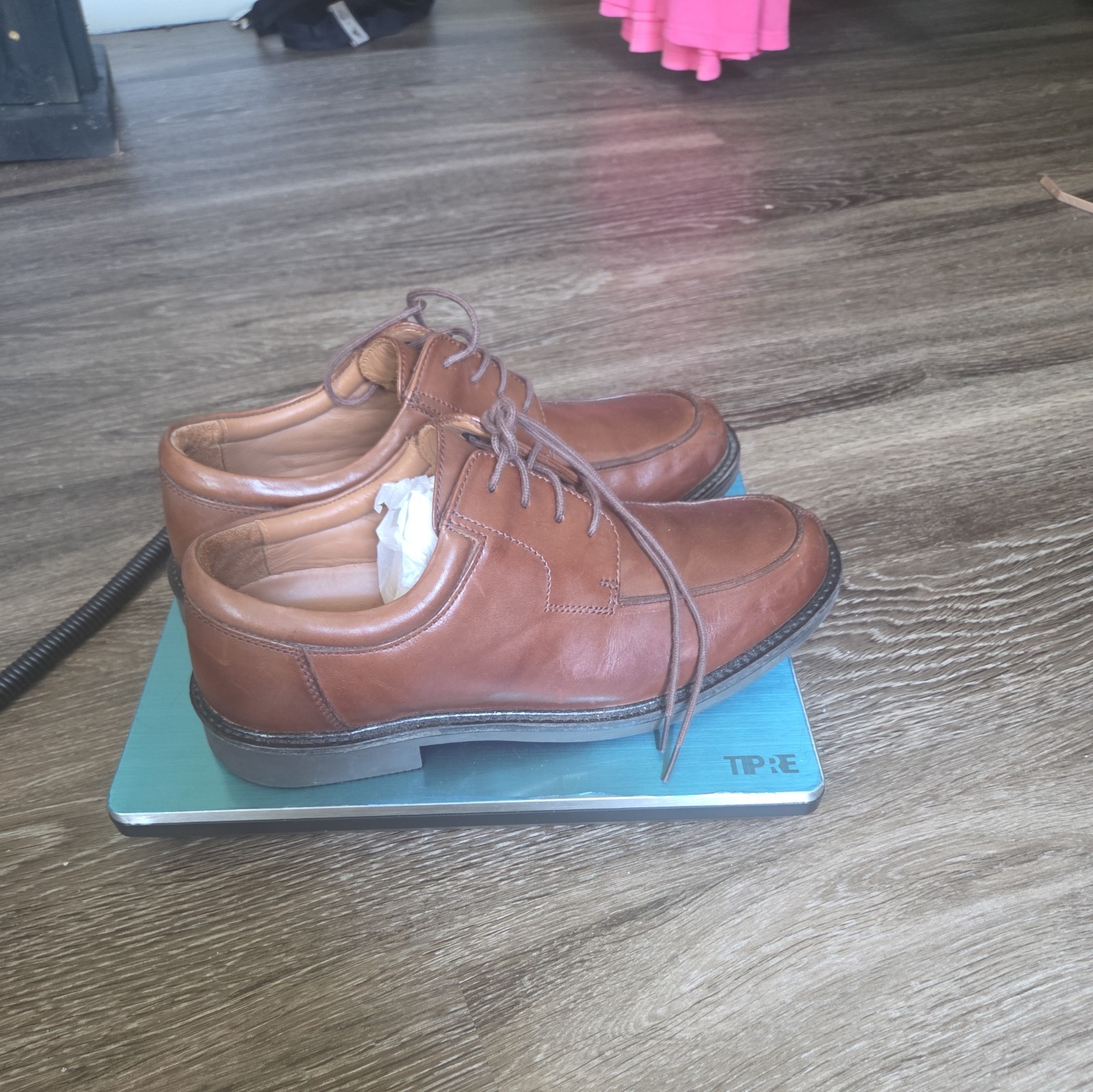 Johnston & Murphy 8.5 Brown Oxford Dress Shoes Men’s