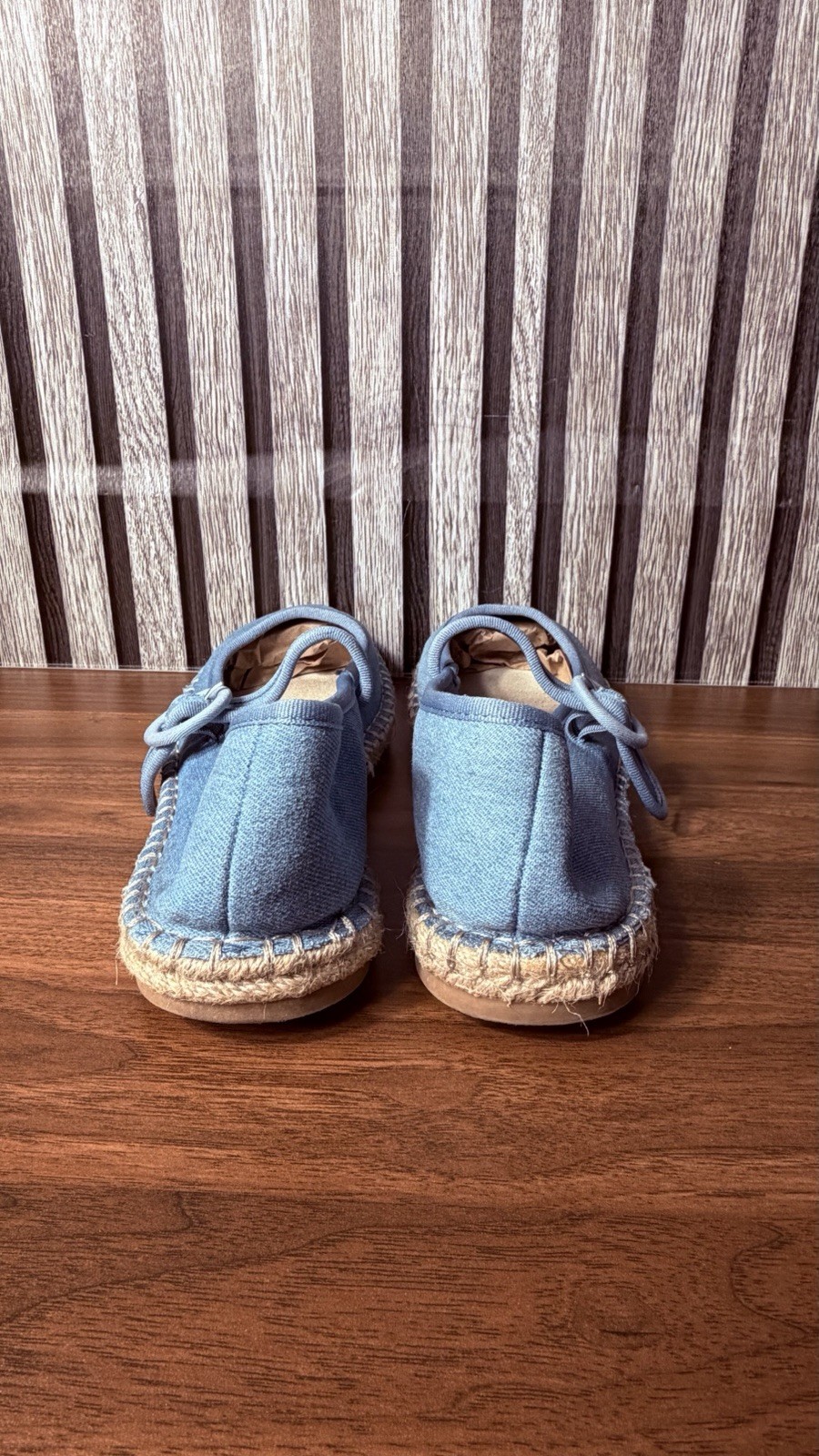 CL by Laundry Women’s Blue Mary Jane Flats Buckle Closure Round Toe Solid