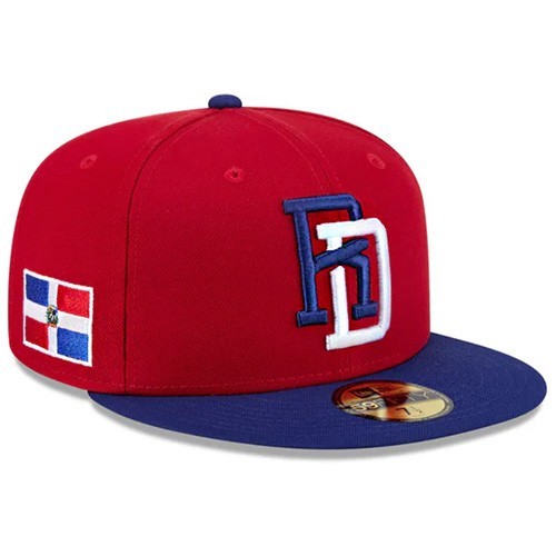 New Era Dominica Republic Fitted Hat WBC 2026 Official Baseball National Team