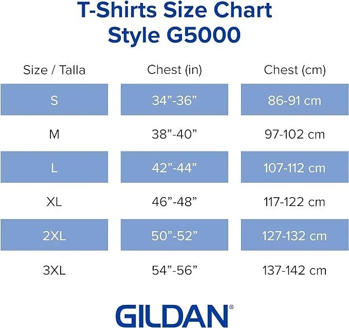 Gildan (5-pack) Bulk Solid Ultra Cotton Short Sleeve Blank Tee T-Shirt S-XL 5000