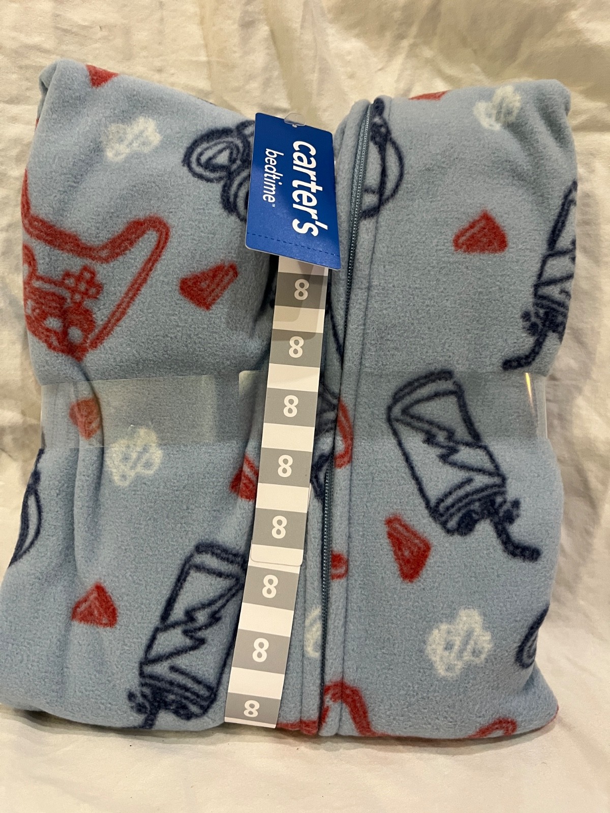 Carter’s Kid Boys 1-Pc Video Game Controller Fleece Footie Pajamas Many size NEW