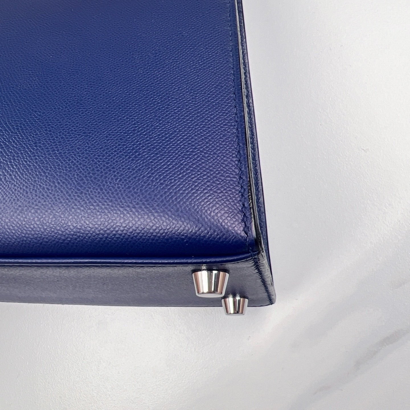Hermes Kelly 25 73 Bleu Saphir Madame (mk103190)