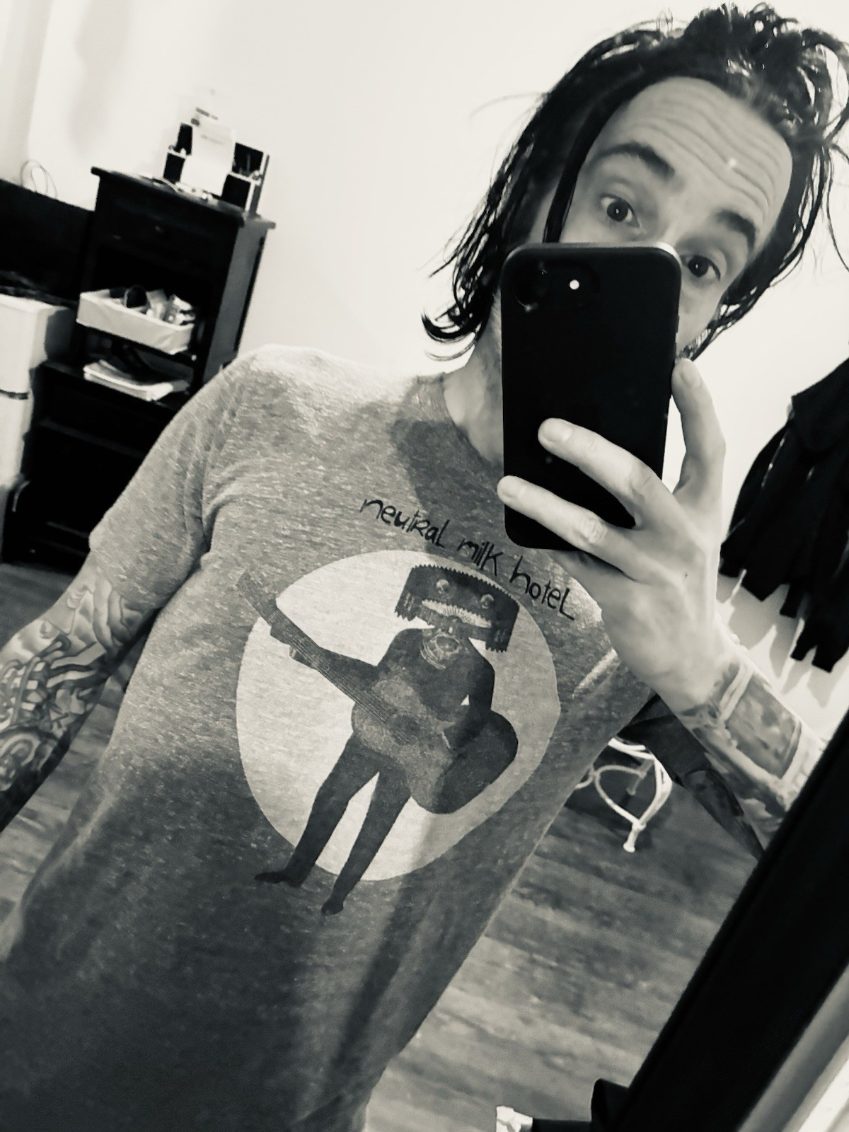Neutral Milk Hotel shirt vintage Daniel Johnson Pavement Yo La Tengo Slint punk