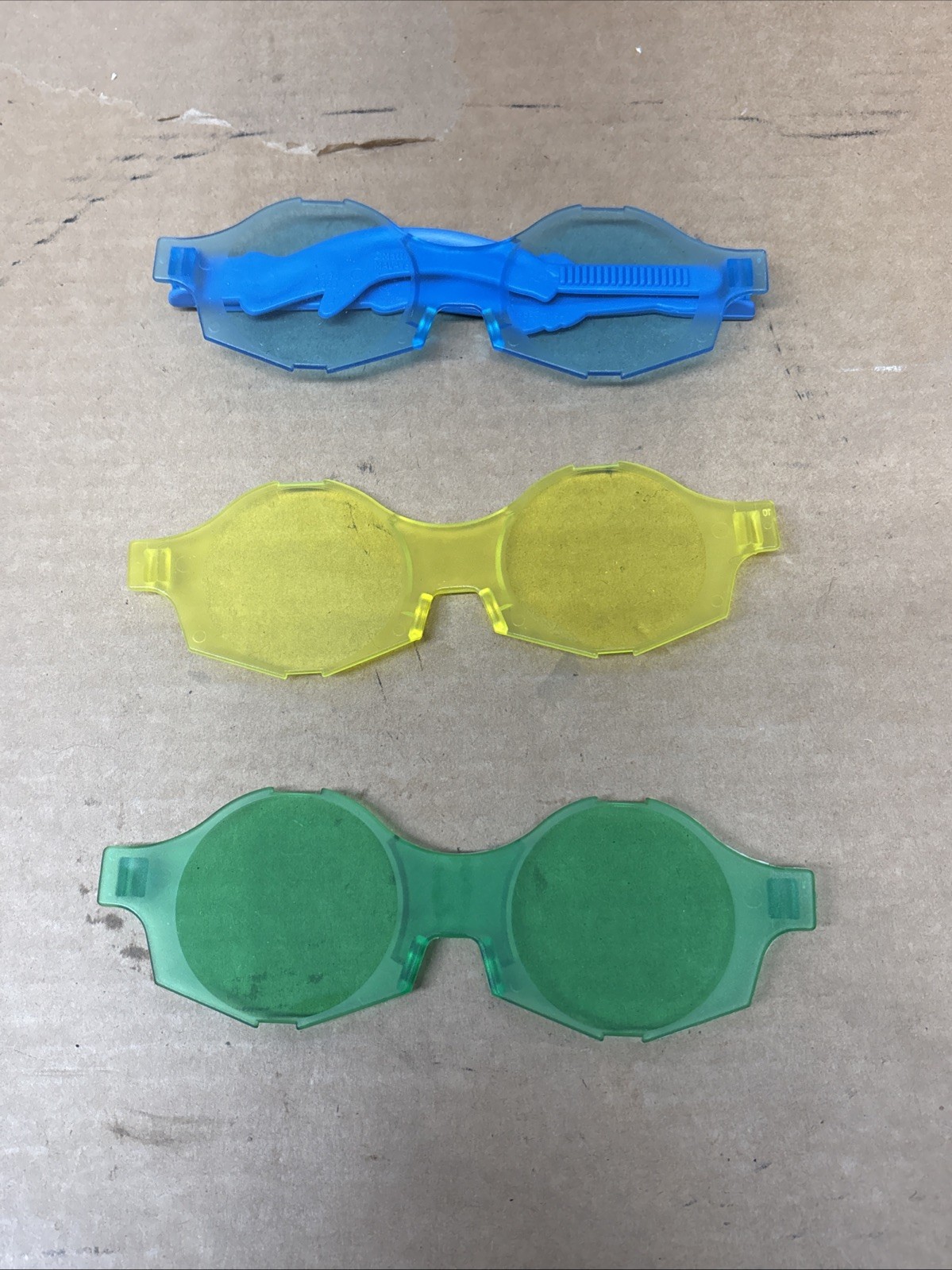 Vintage 1987 Mattel COOL SHADES Kids Plastic Sunglasses
