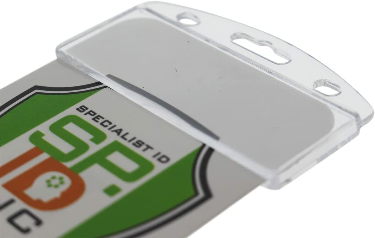 5 Pcs Vertical Half Card Smart Chip Insert Badge Holder – Specialist ID