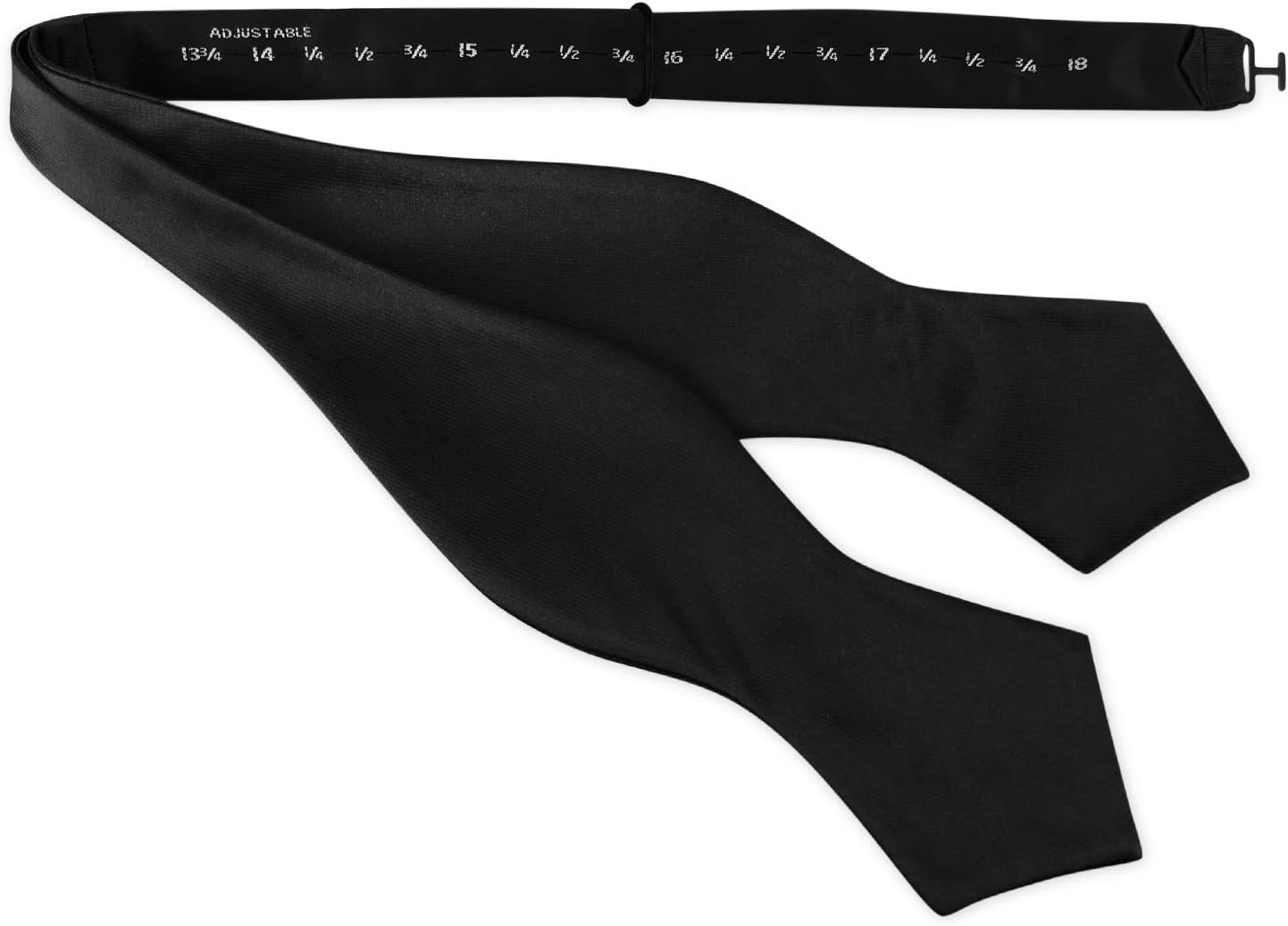 Men’s Exquisite Woven Silk Self Bowtie Solid Diamond Bow Ties
