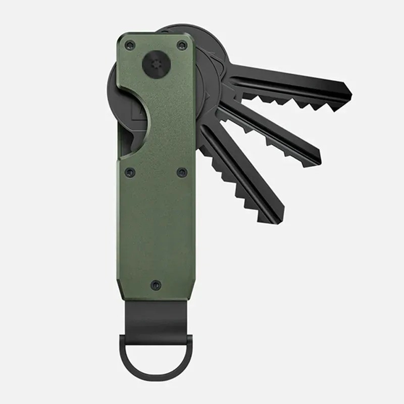 Key Organizer Compact Holder Metal Key Chain Minimalist Key Case Holder for Keyc