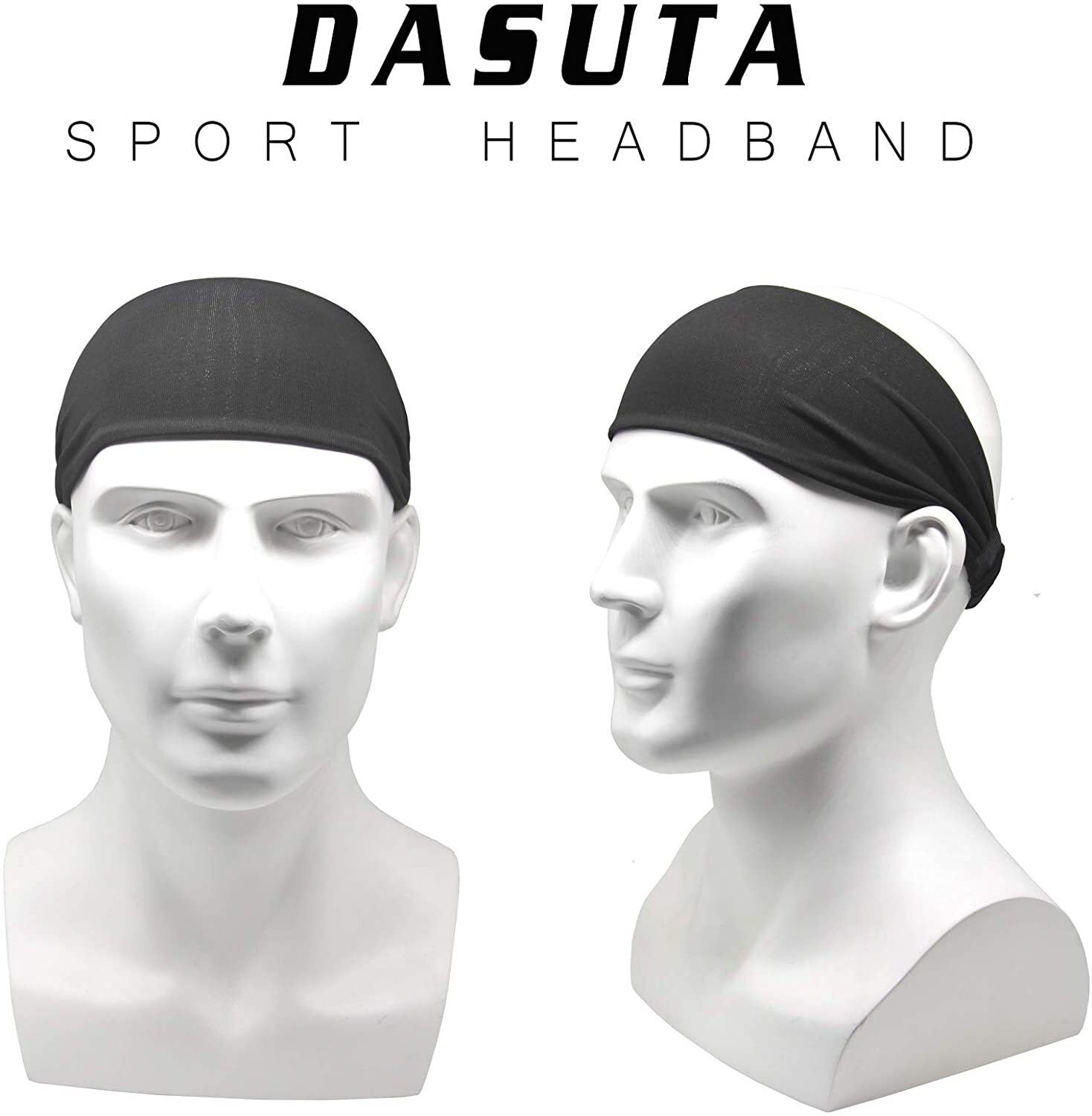 Workout Headbands for Women Men Sweatband Yoga Wide Headband Sports Sweat Bands