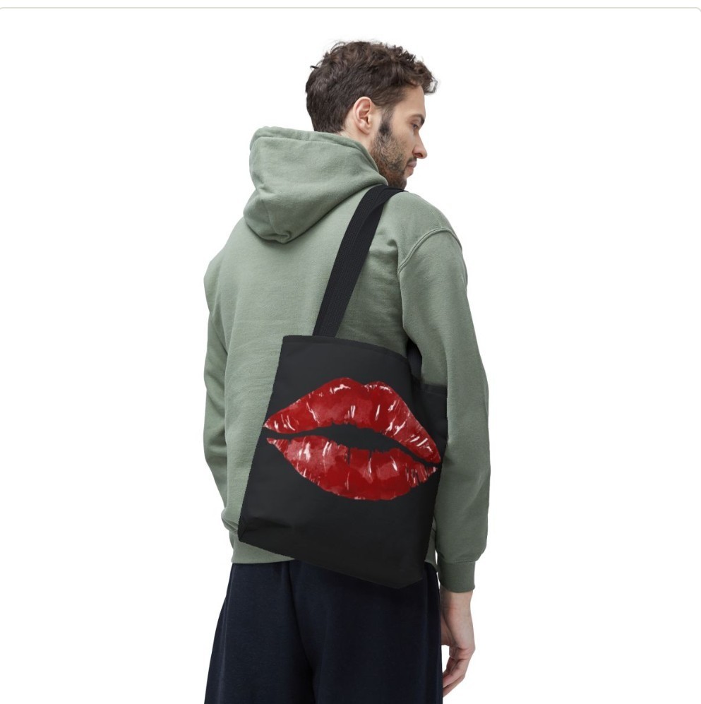 Tote Bag AOP Kiss