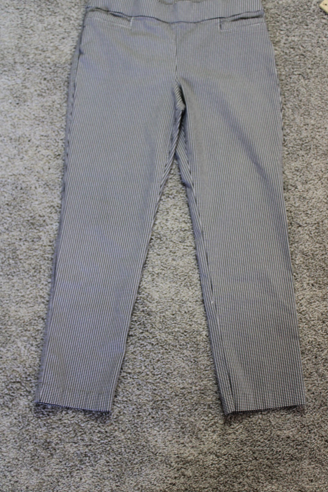 Kim Rogers Pants Womens Size 14 Checkered Black White