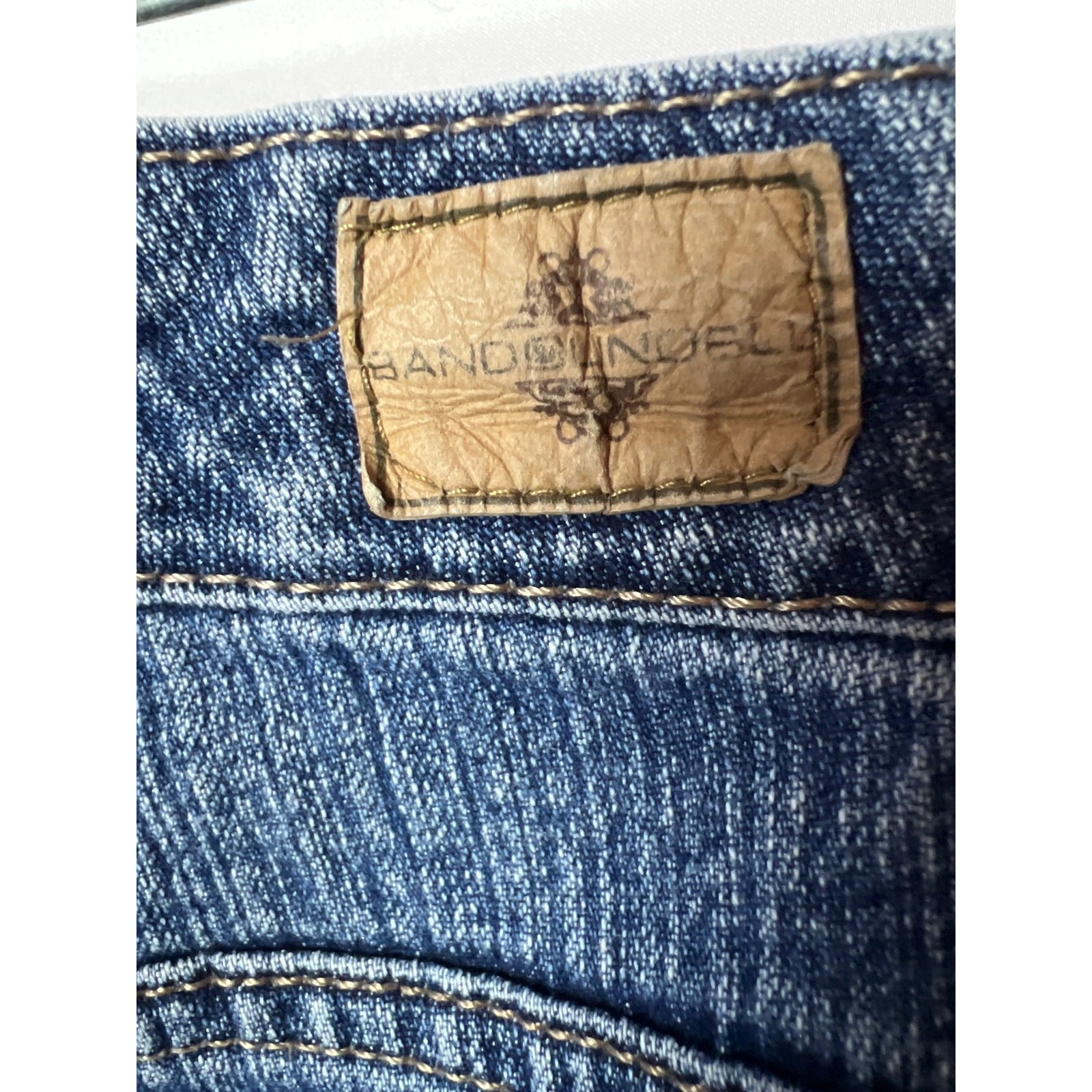 Classic Curvy Fit Straight Leg Jeans 20W Plus Denim Wash Bandolino Blu Mandie