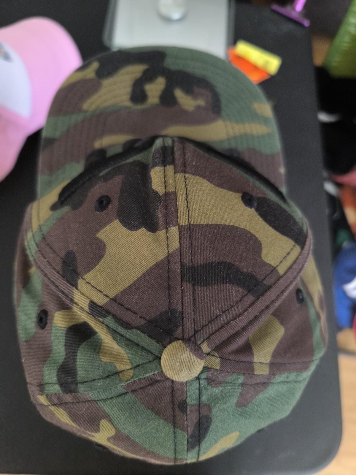 TMT Floyd money Mayweather promotions team camo snap back hat rare