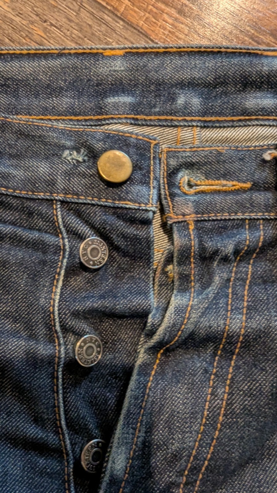 3sixteen Men’s Selvedge Jeans SL-100x Size 31 (See Description)