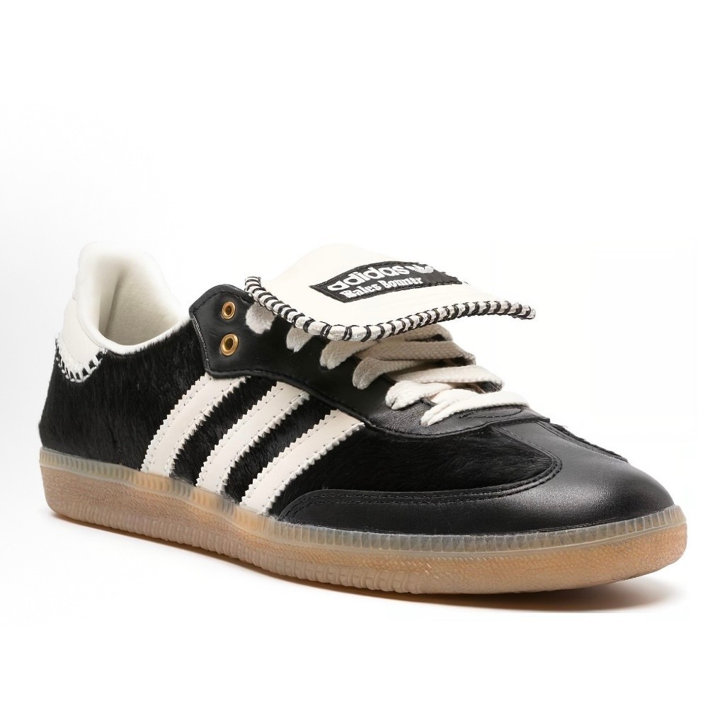 WALES BONNER x adidas originals Black Samba Pony Tonal for US Unisex Adults Size