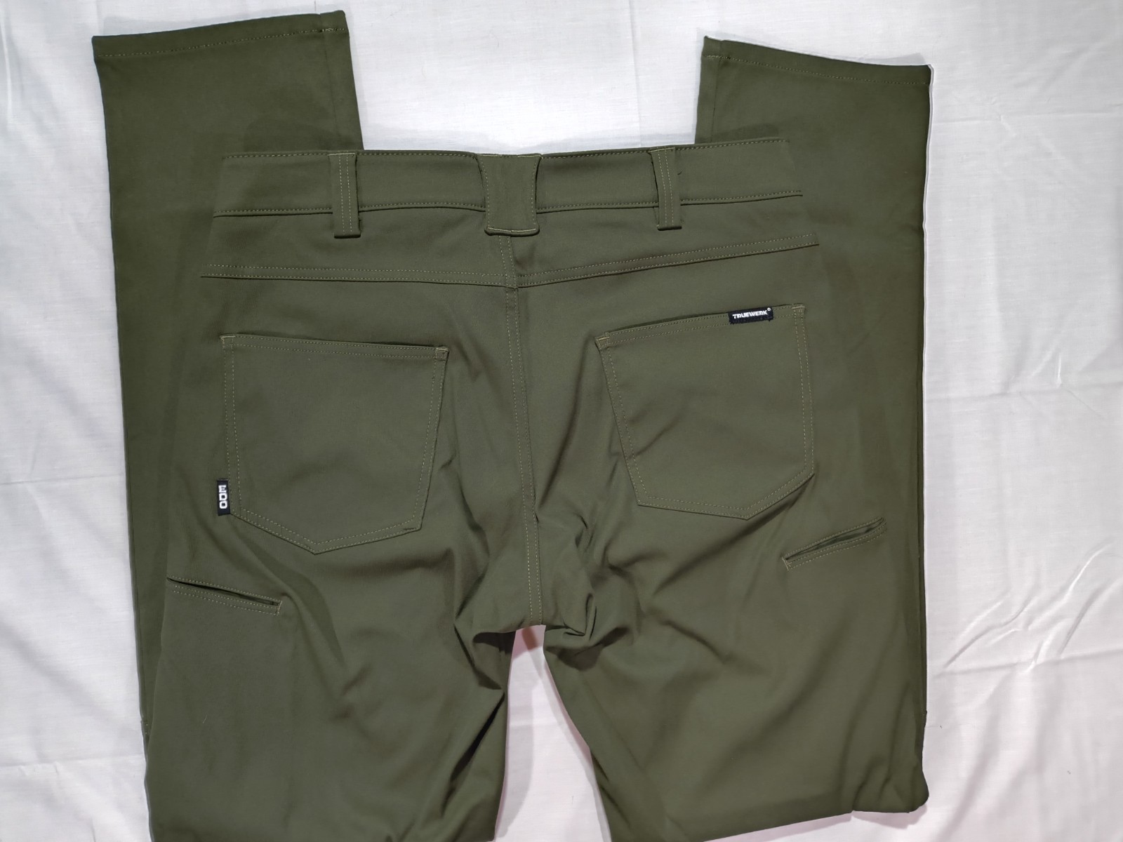 Truewerk EDO Work Pant Size 34 Xlong Olive Night Green BRAND NEW WITH TAGS Pants