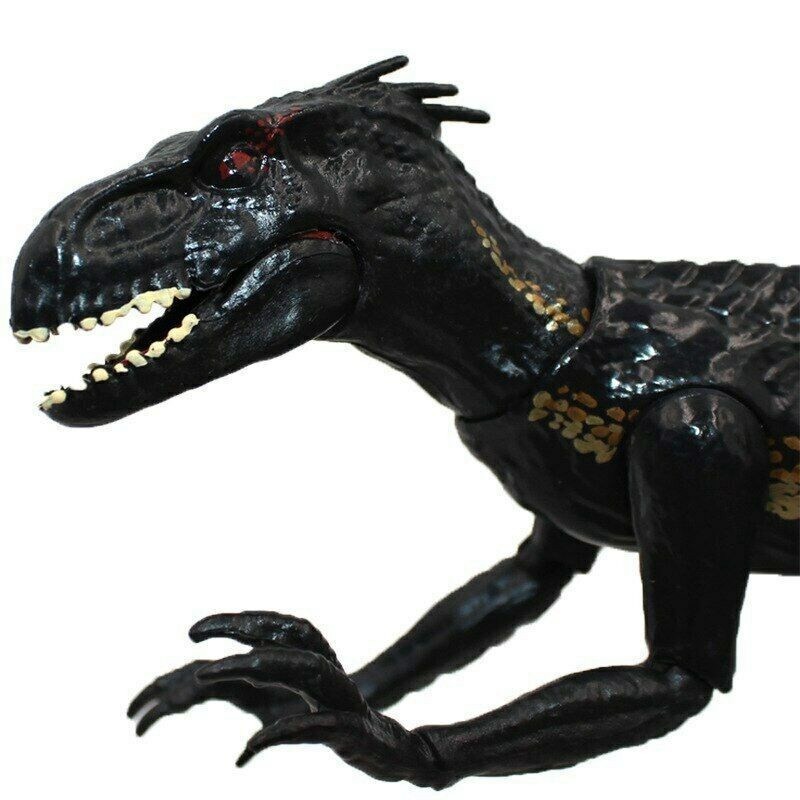 15cm World Jurassic Dinosaurs Velociraptor Active Indoraptor Action Figure